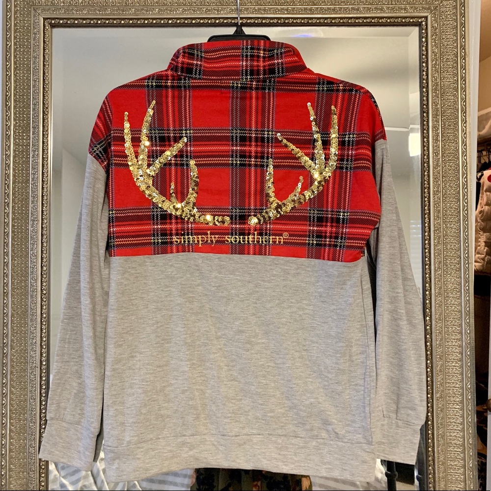 Simply Southern Pullover with Sparkle Detail